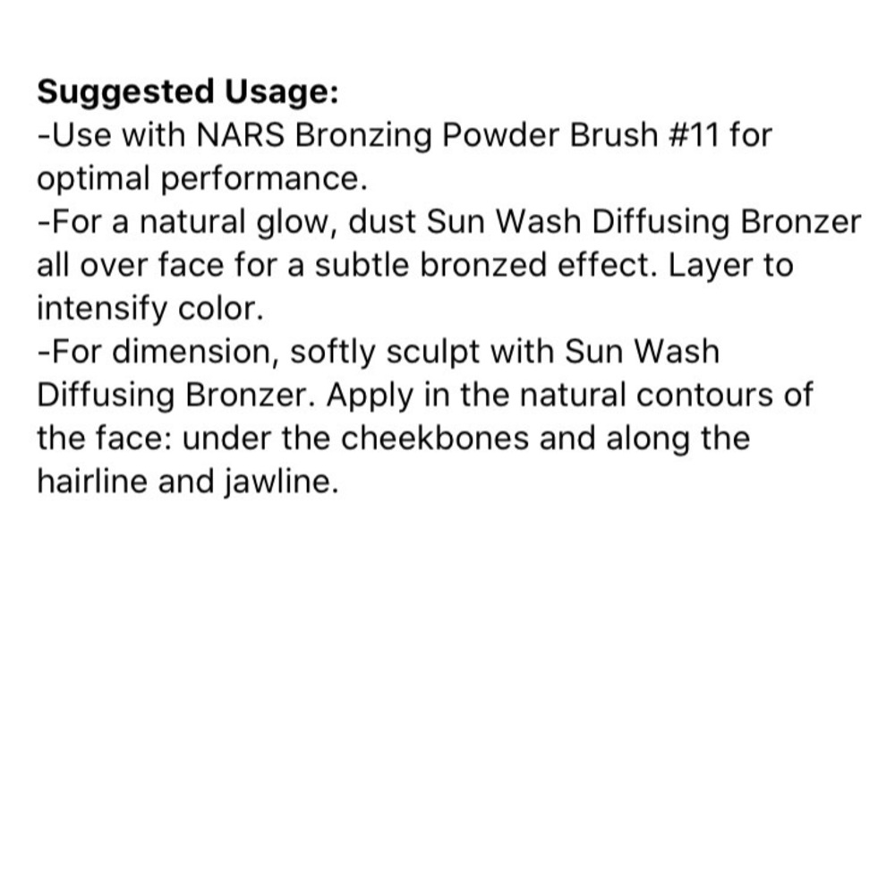 NWT NARS Light Diffusing Bronzer - Picture 8 of 8